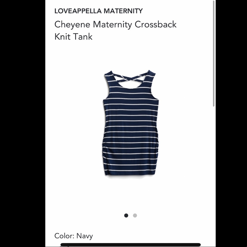 Loveappella Maternity Tank